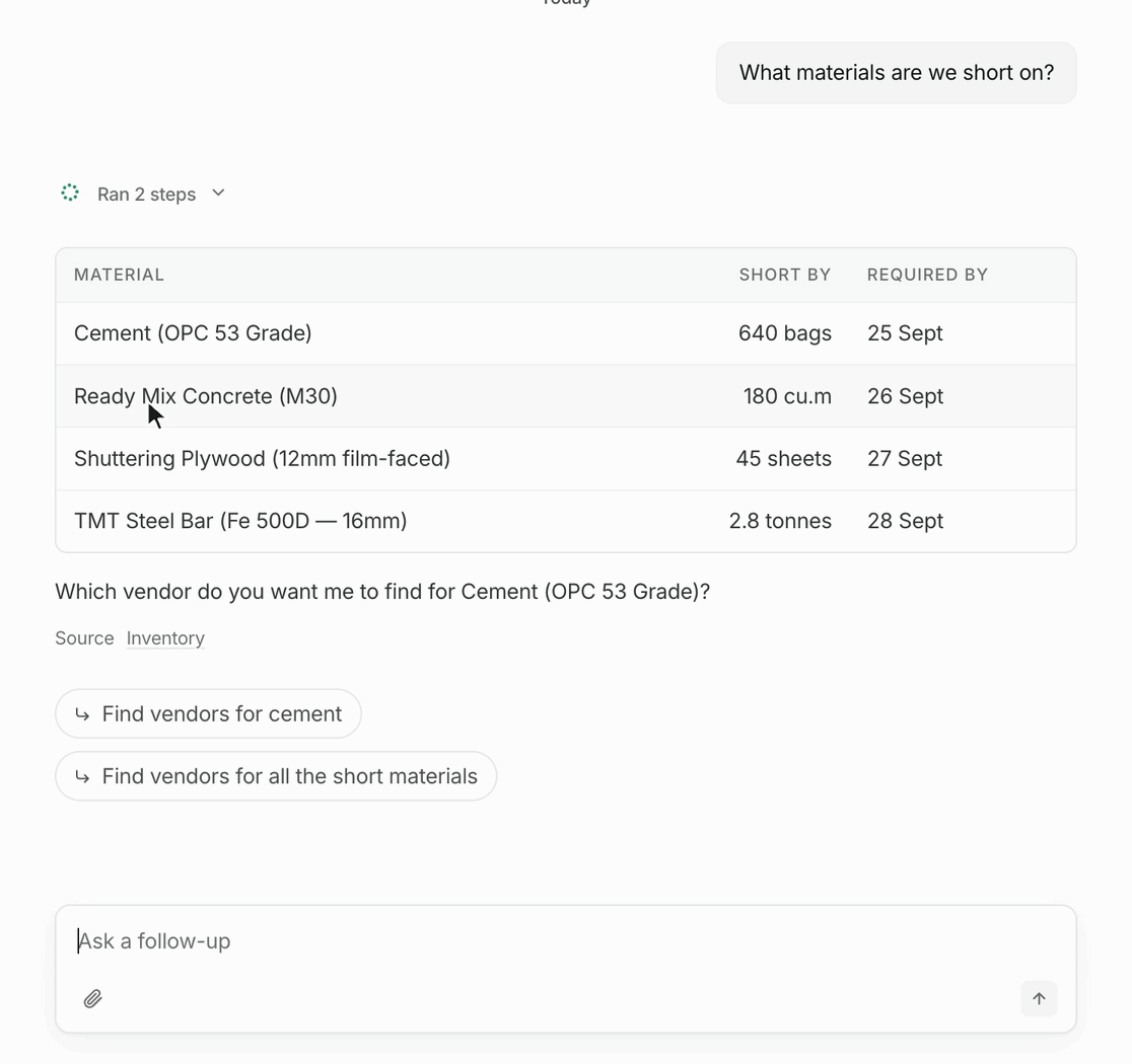 Choosing how to find a vendor, then comparing