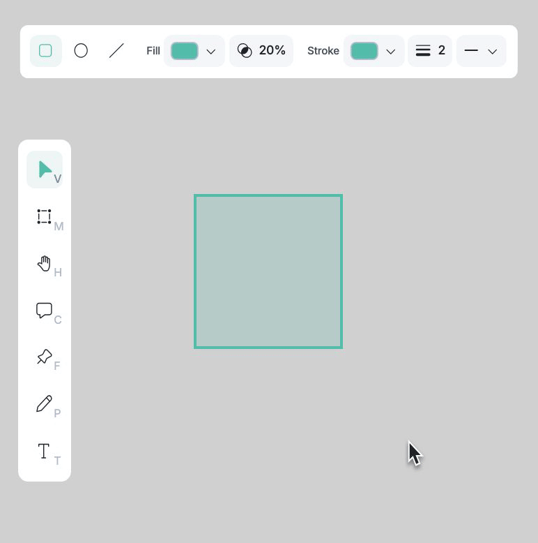 Redesigned markup tool interaction